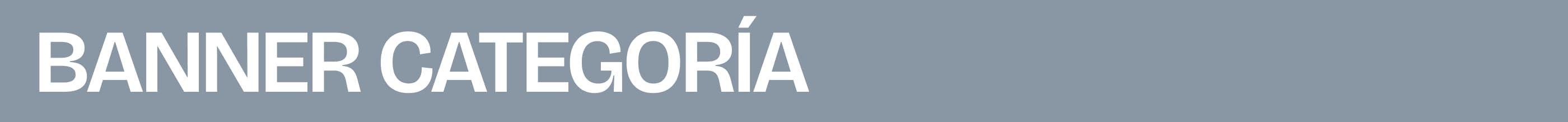 Banner Categoria